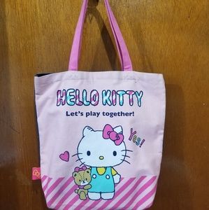 Hello Kitty canvas tote